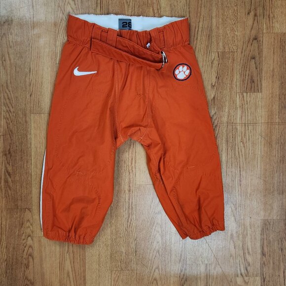 Clemson Tigers Football GAME PANTS Size 28 - Picture 1 of 3